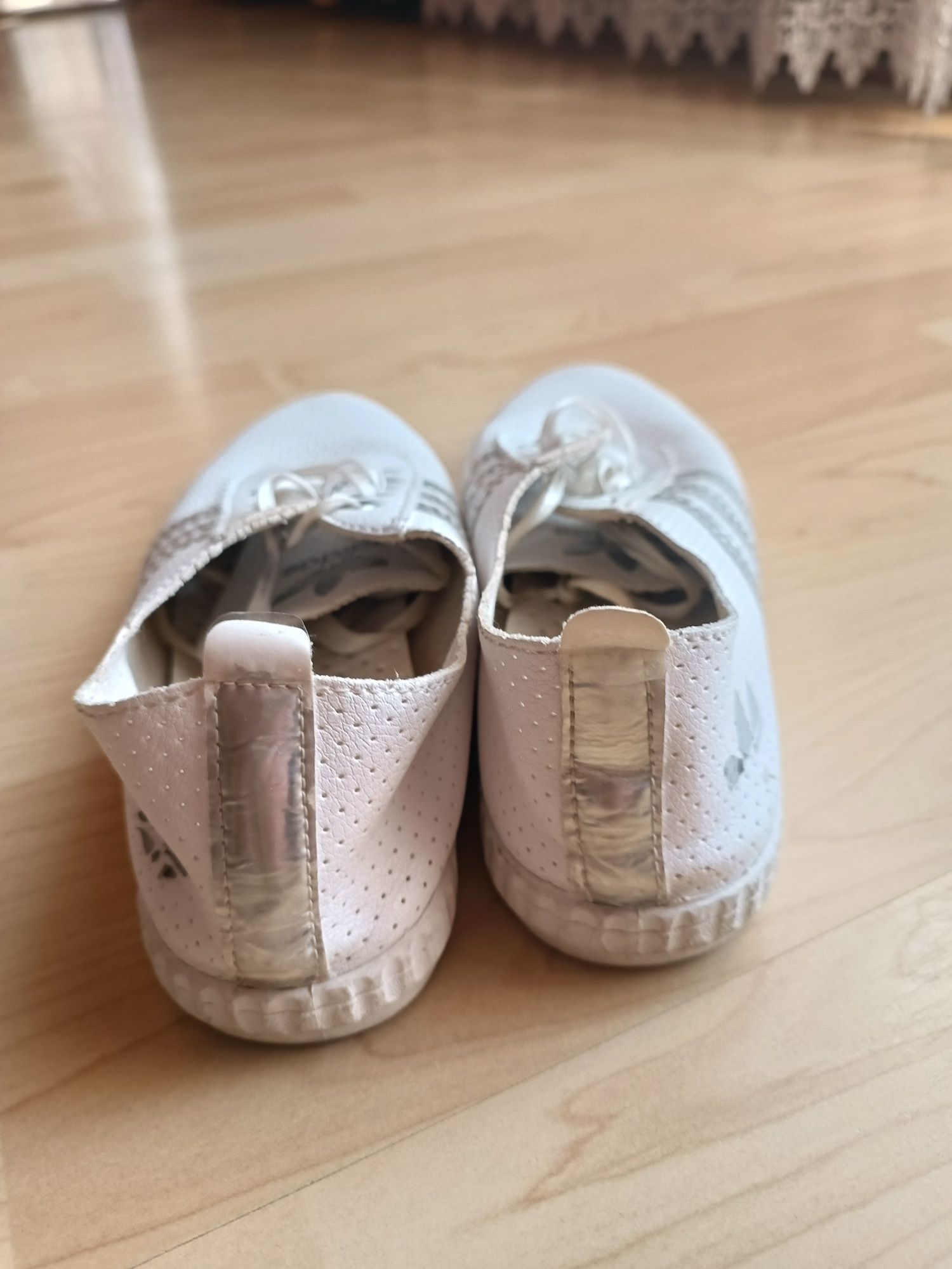 Buty sneakersy trampki białe rozm 38 damskie