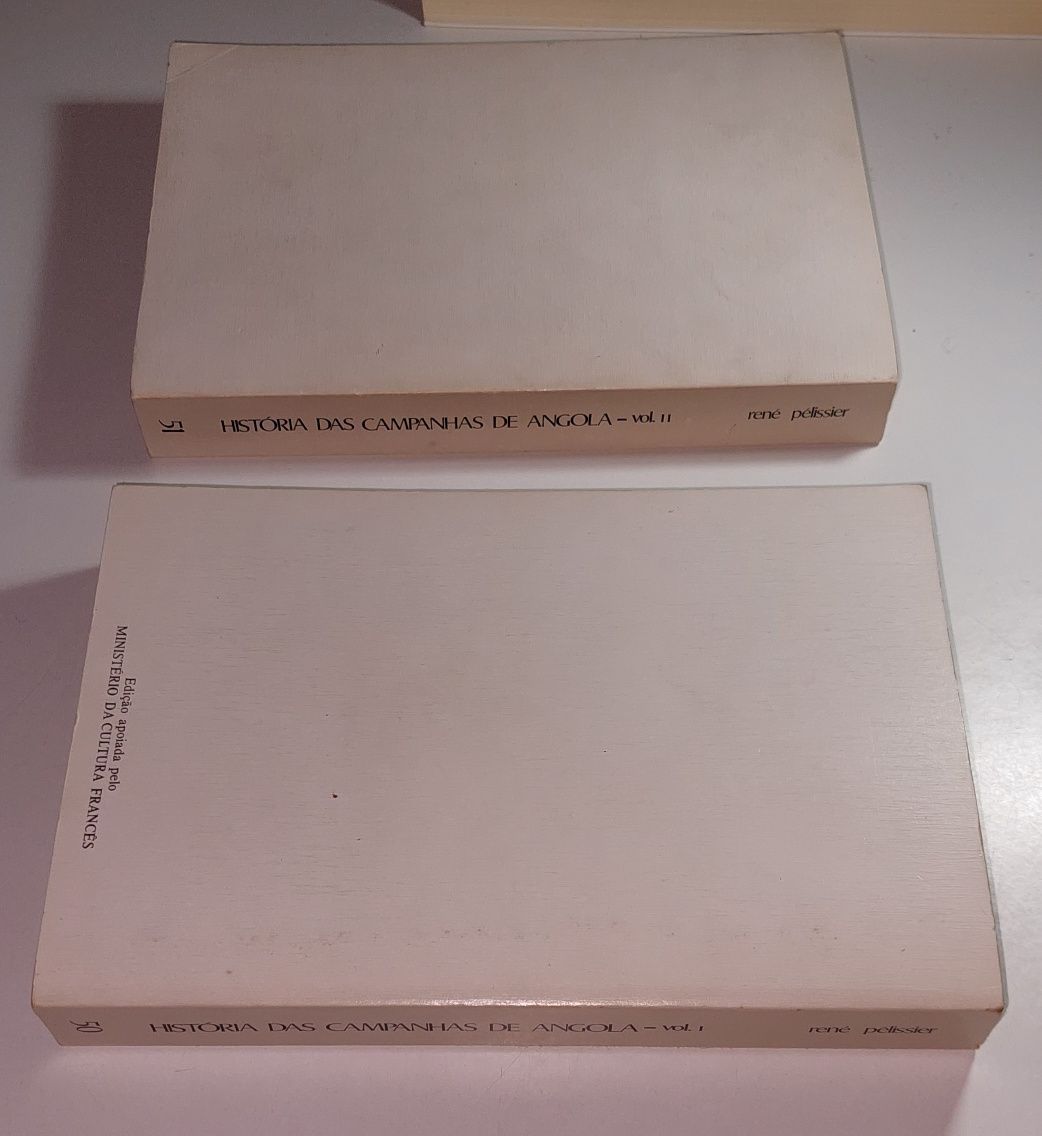 História das Campanhas de Angola, Volumes I e II (1ª edição, 1986)