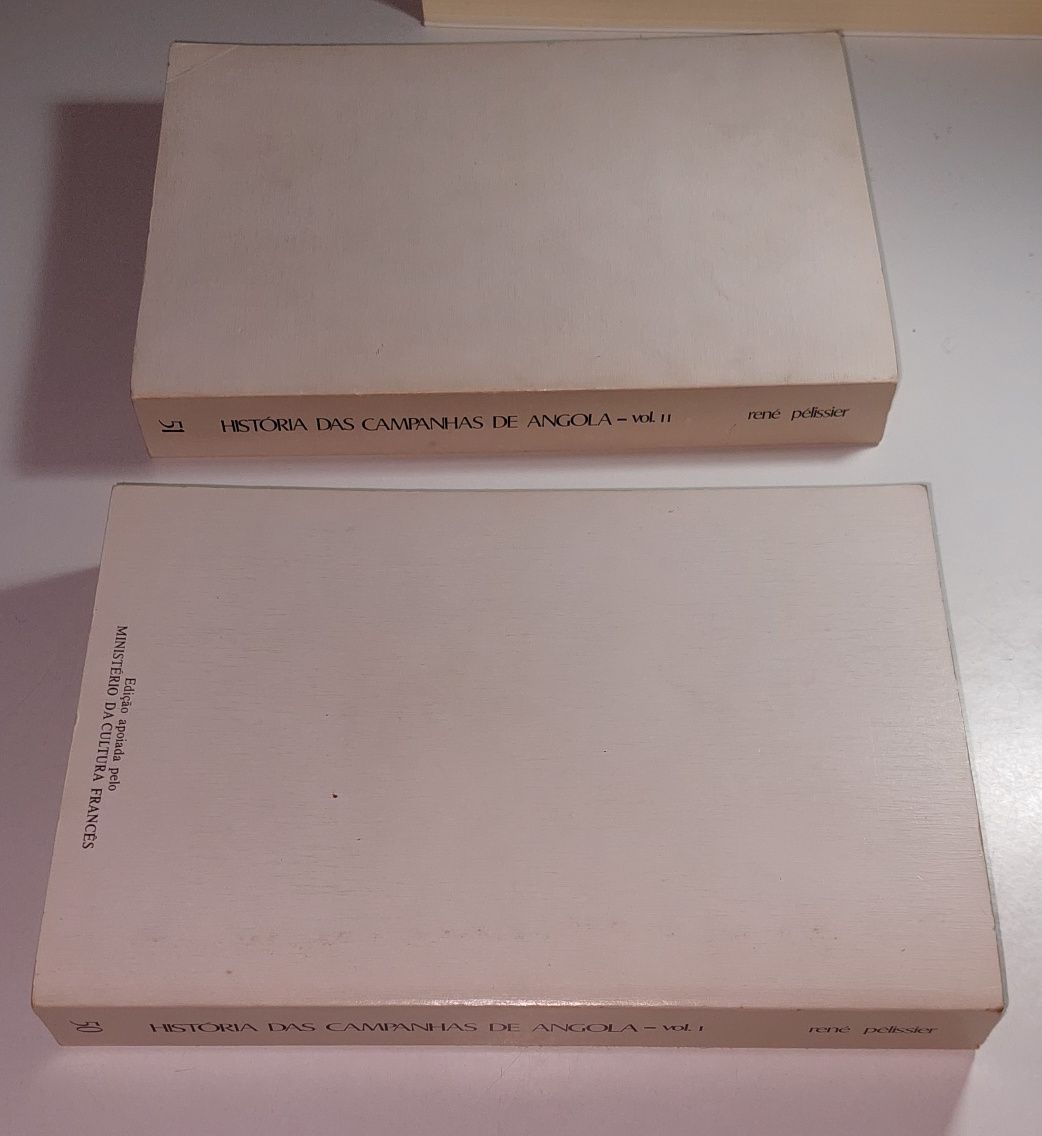 História das Campanhas de Angola, Volumes I e II (1ª edição, 1986)