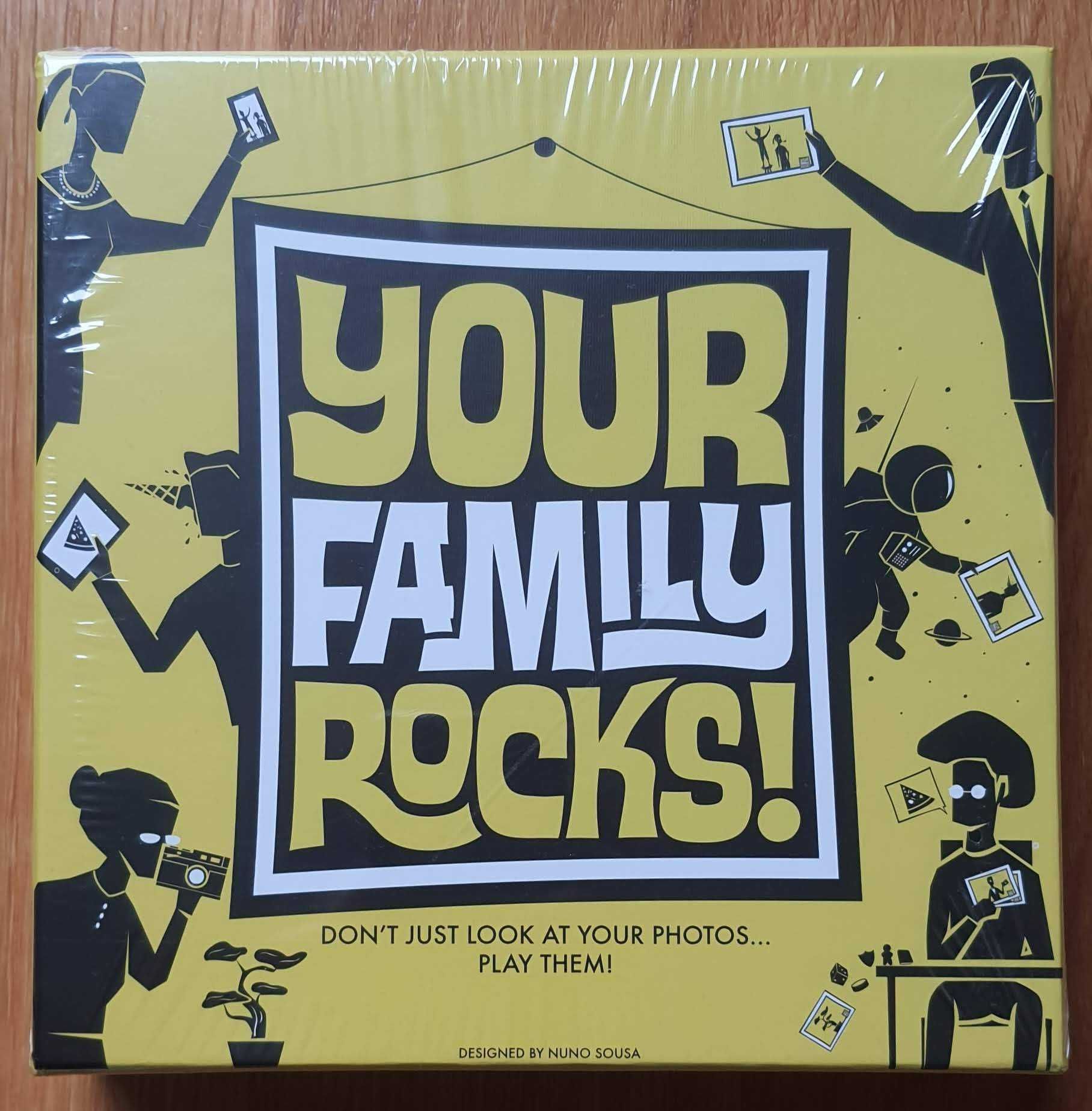 Your Family Rocks! jogo tabuleiro "gift version" selado