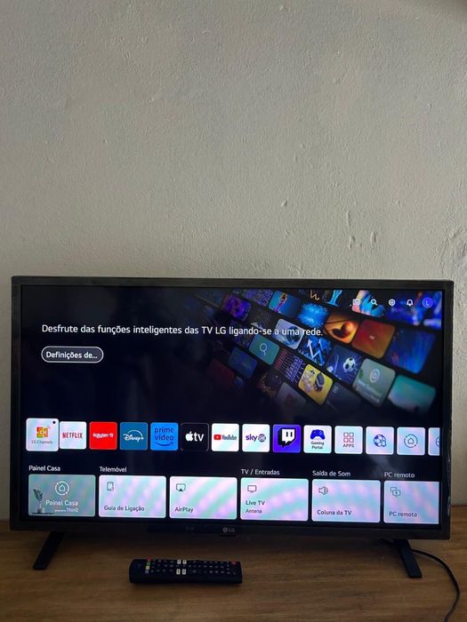 Tv 32 LG Smart ainda com plastico