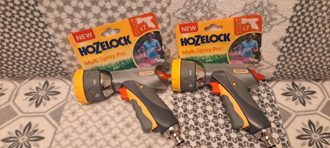Nowy Pistolet Zraszajacy Wielofunkcyjny 7w1 Multi Spray Pro Hozelock