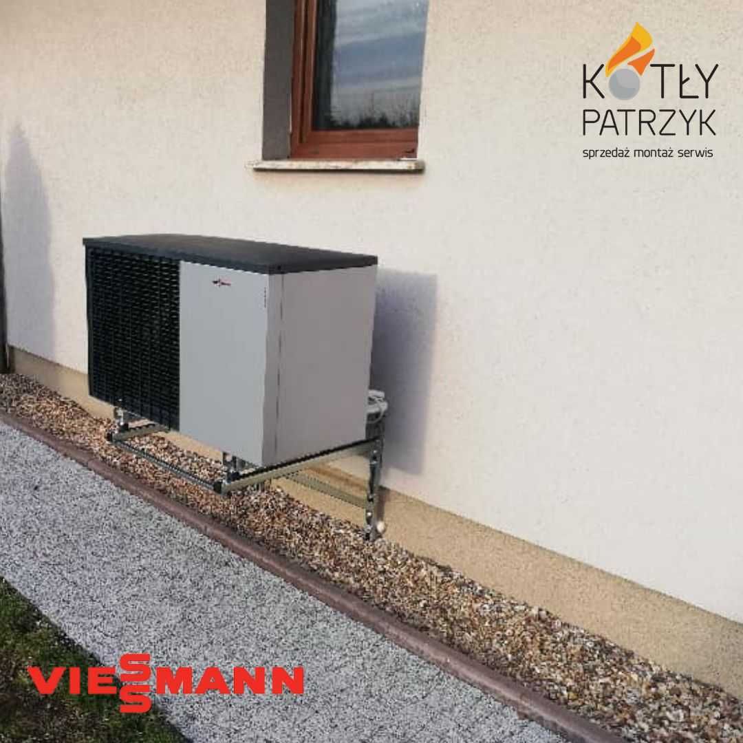 Pompa ciepła powietrza lub gruntowa z odwiertami - Viessmann, Buderus