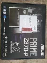 Zestaw Intel Core i5 8600K Asus Prime Z370 HyperX 16GB CoolerMaster