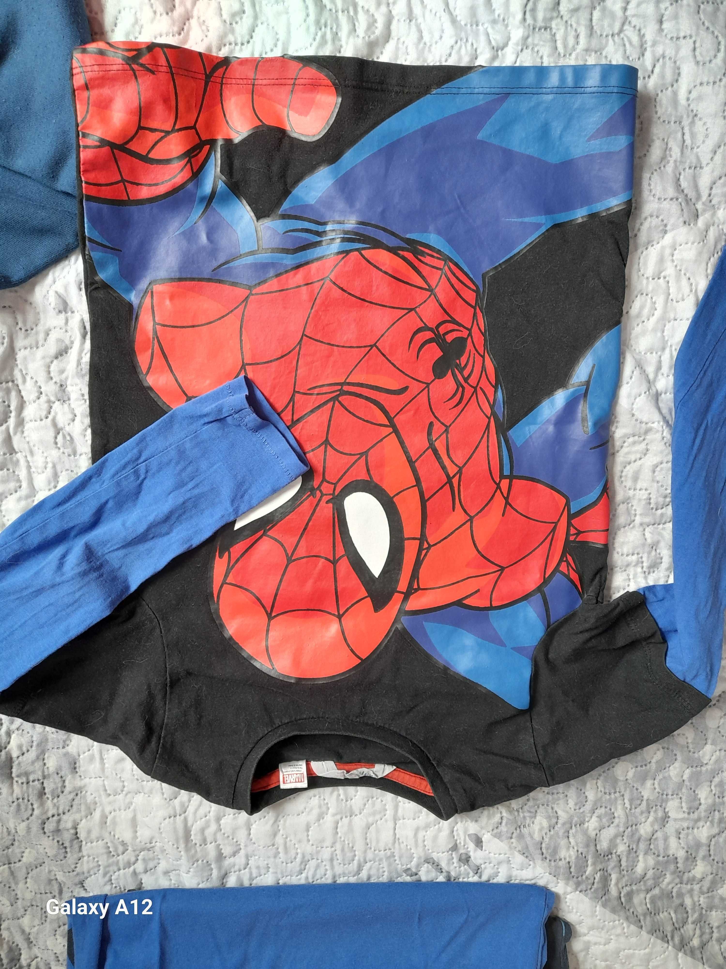 koszulki, spodnie bluza H&M 122/128 licencja batman Spider-Man