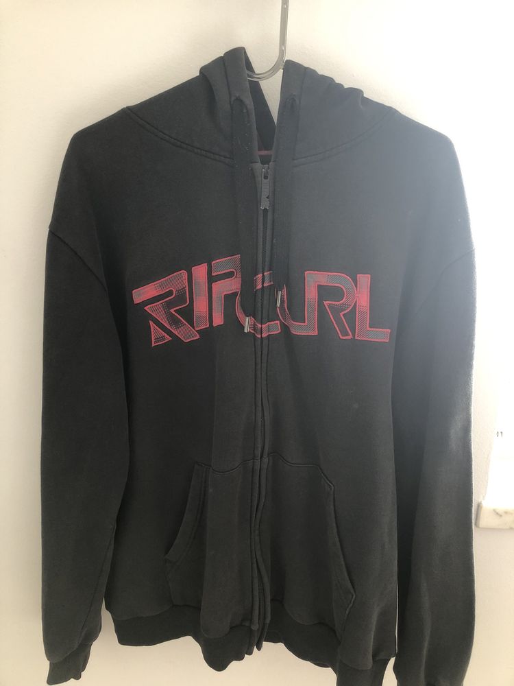 Casaco Preto Ripcurl