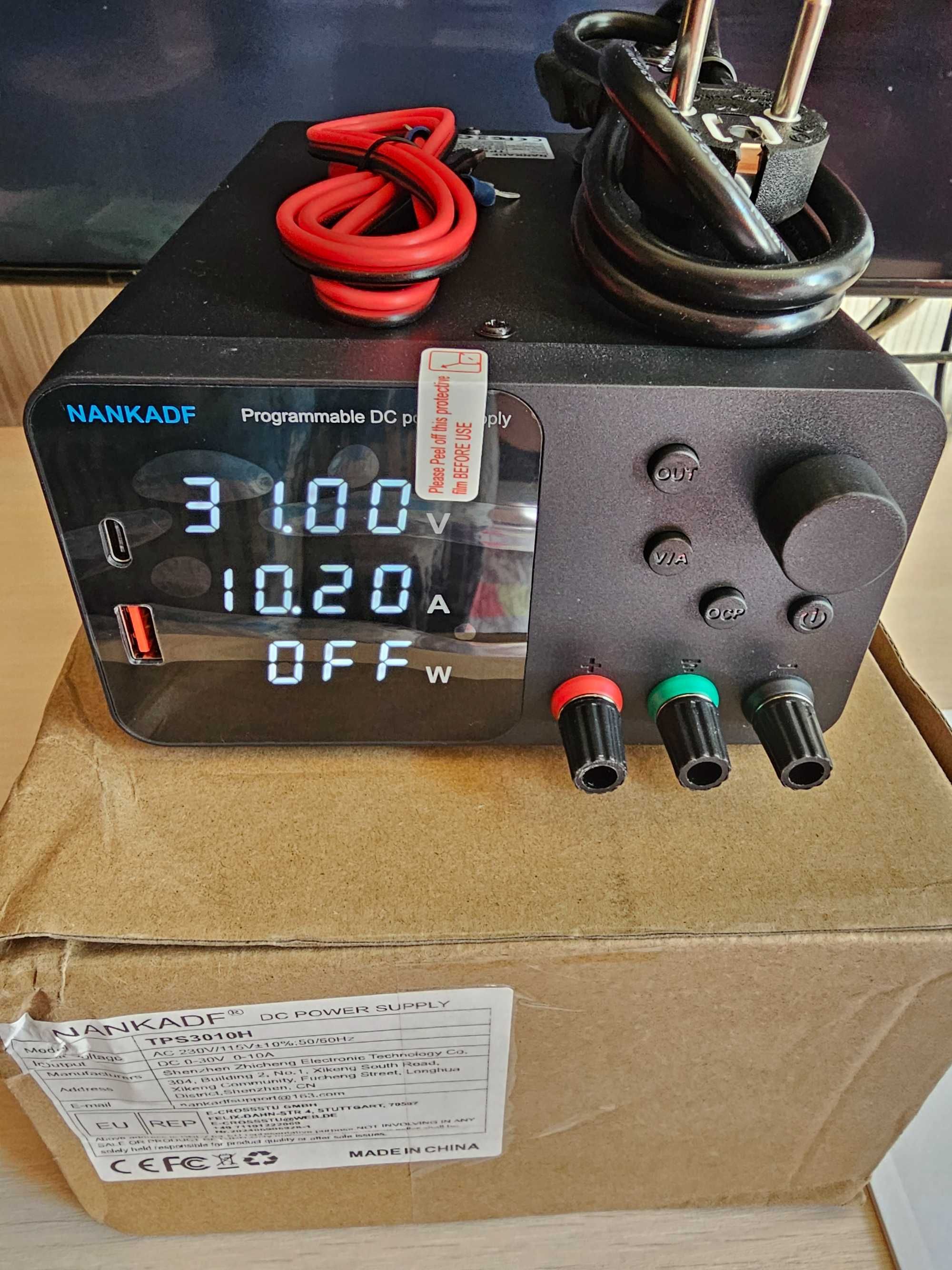 Лабороторный Блок Питания 30В 10А Wanptek TPS3010