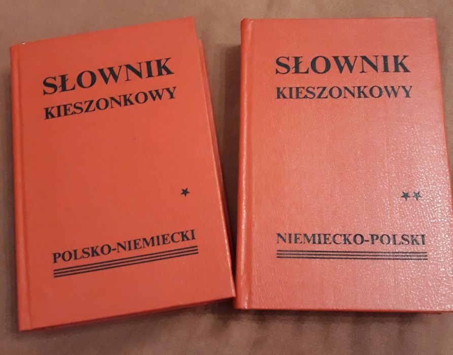 Słownik kieszonkowy polsko-niemiecki i niemiecko-polski Tomy 1i2