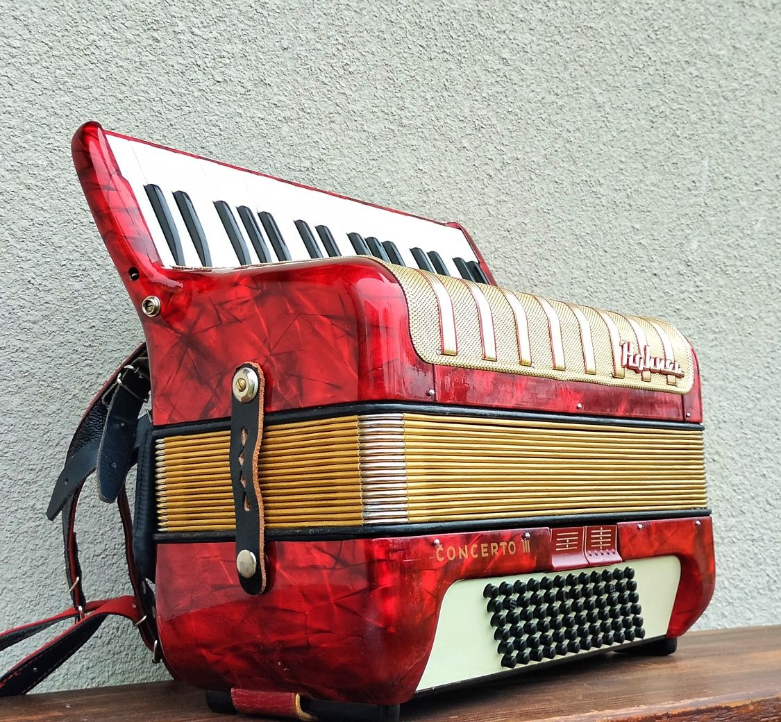 Akordeon Hohner Concerto III 72 basy - piękny stan !