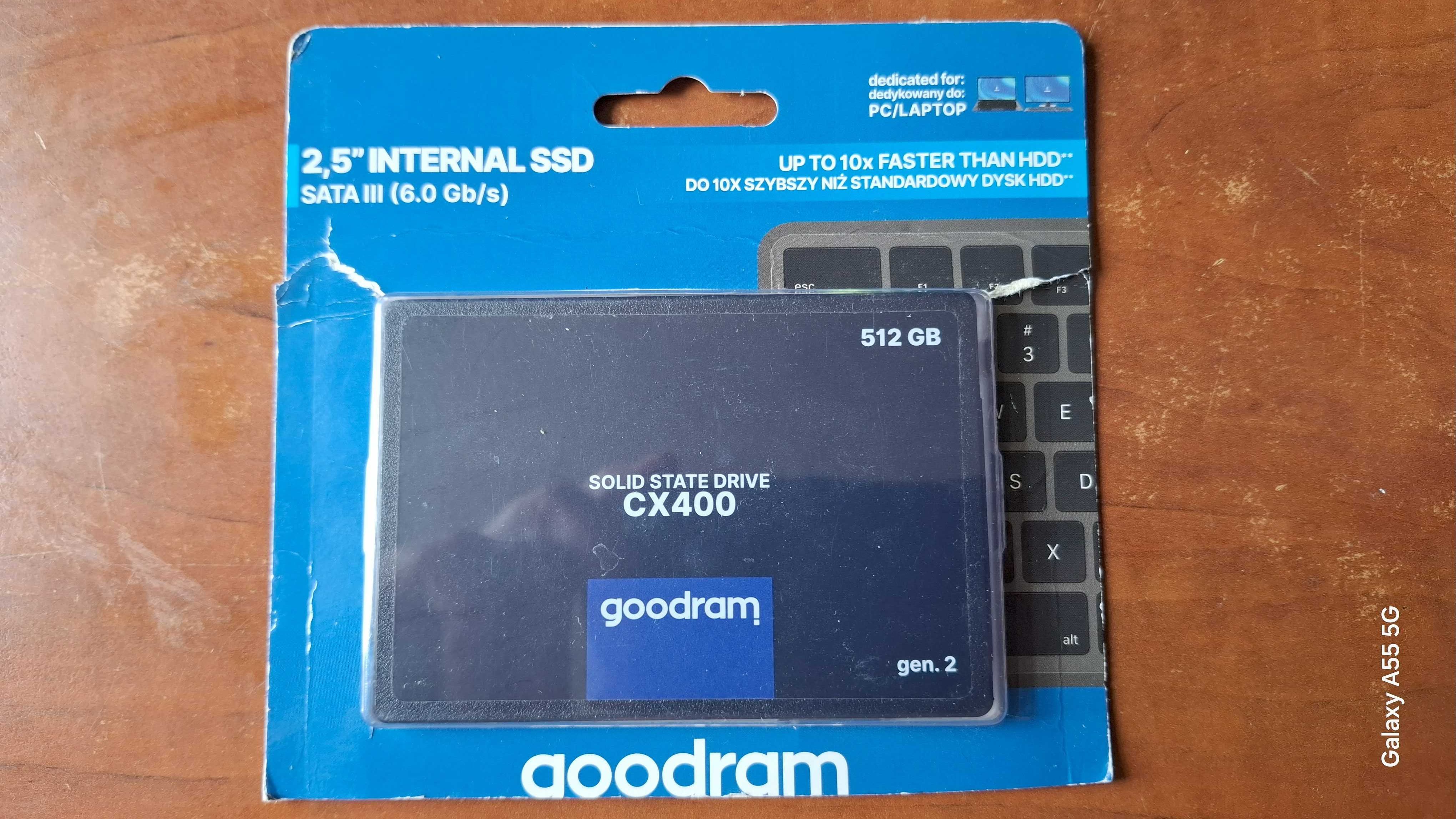 Dysk SSD Goodram CX400 512 GB SATA III 2,5"