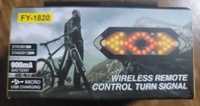 Kierunkowskazy rowerowe,sygnalizacja tył LED pilot