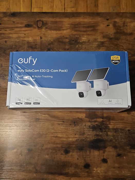 Eufy security
SoloCam E30 eufy: zasilanie słoneczne, obrót 360°
