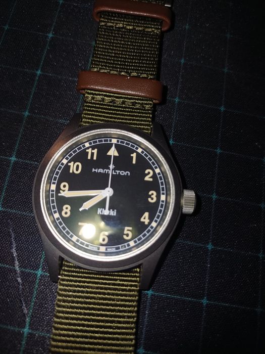 Relógio Hamilton Khaki