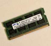 Memória para portátil 4GB Samsung 2Rx8 PC3-10600S