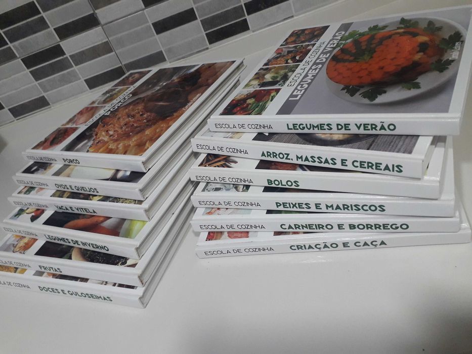 Coleção livros cozinha