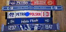 Szaliki Wisły i Petrochemii Płock - piłka nożna i ręczna