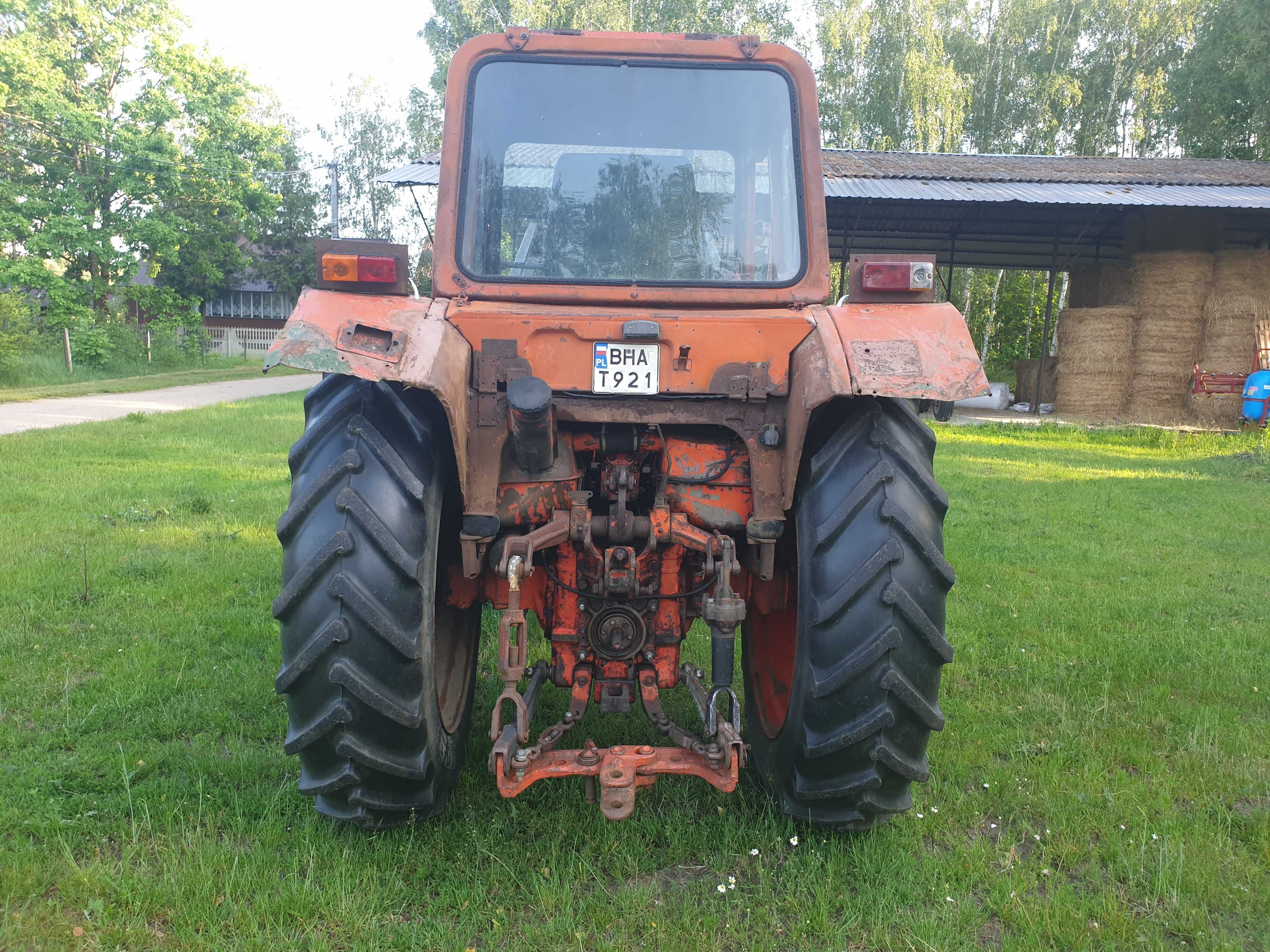 Mtz 82 z turem i chwytakiem do bel
