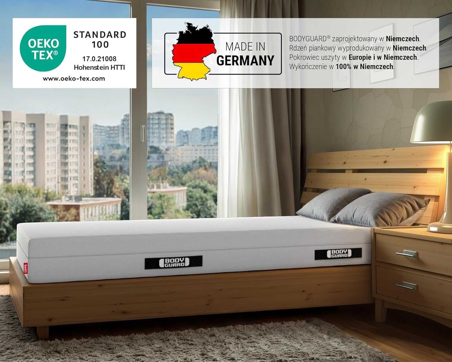 180x200 DOSTAWA GRATIS Bett1 BodyGuard Materac też są 160x200 140x200