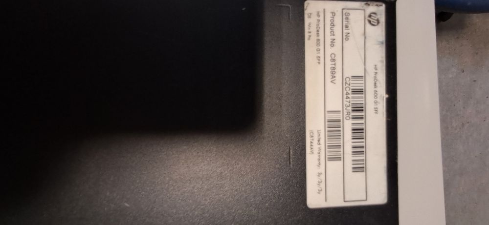 Pc Hp prodesk 600 g1 i5 4gb 256ssd