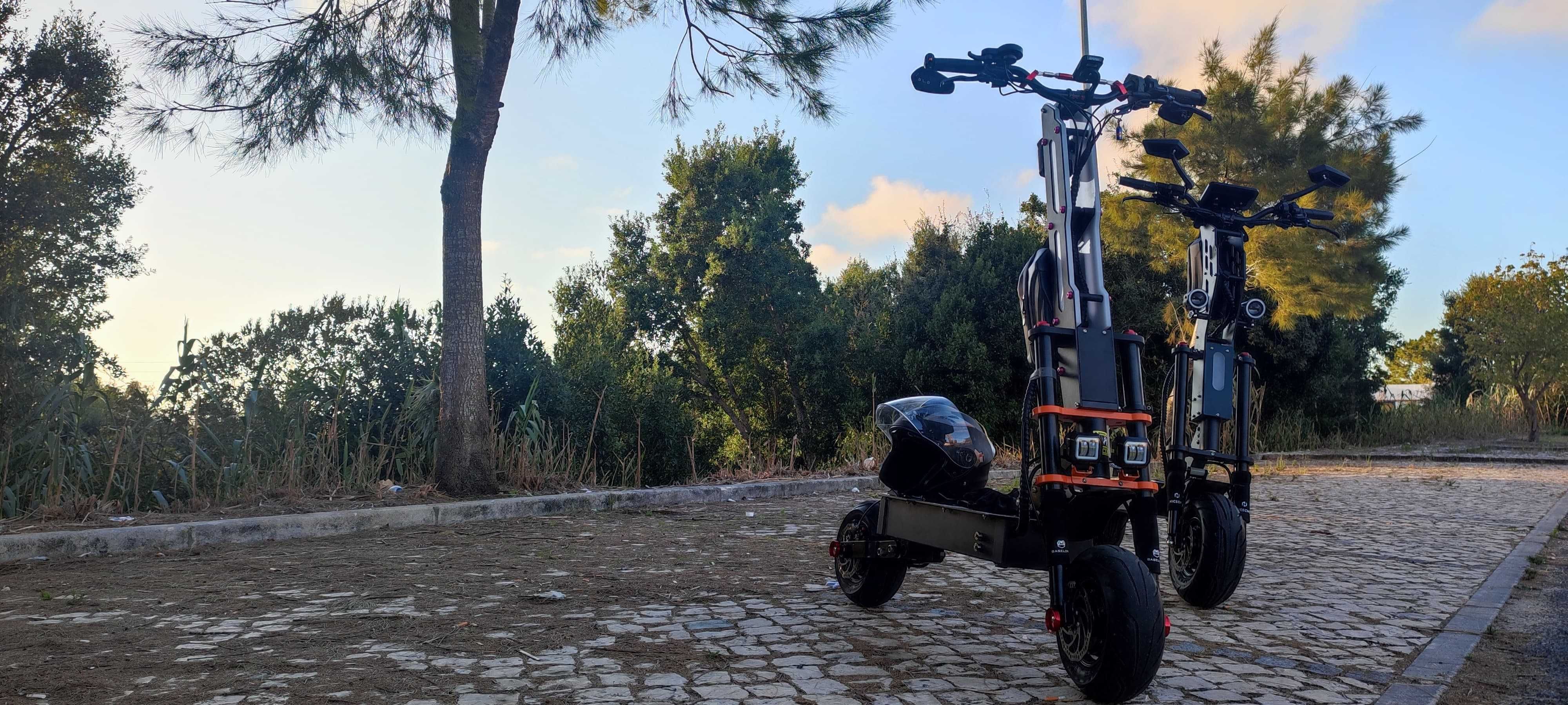 Trotinete scooter 10.000w de motores   (2)