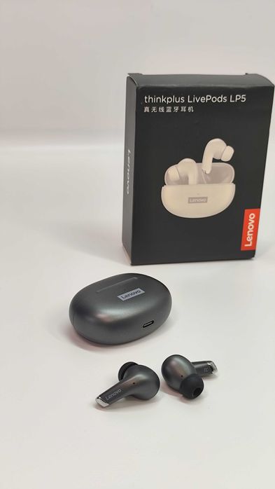 Блютуз навушники Lenovo XT91/LP5/XT88/XT91 бездротові вакуумні