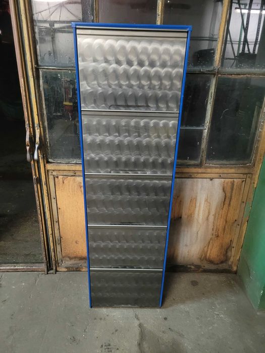 Metalowa szfka szafa półka na buty wysoka i wąska