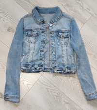 Джинсова весняна курточка для дівчинки 152 -158 р