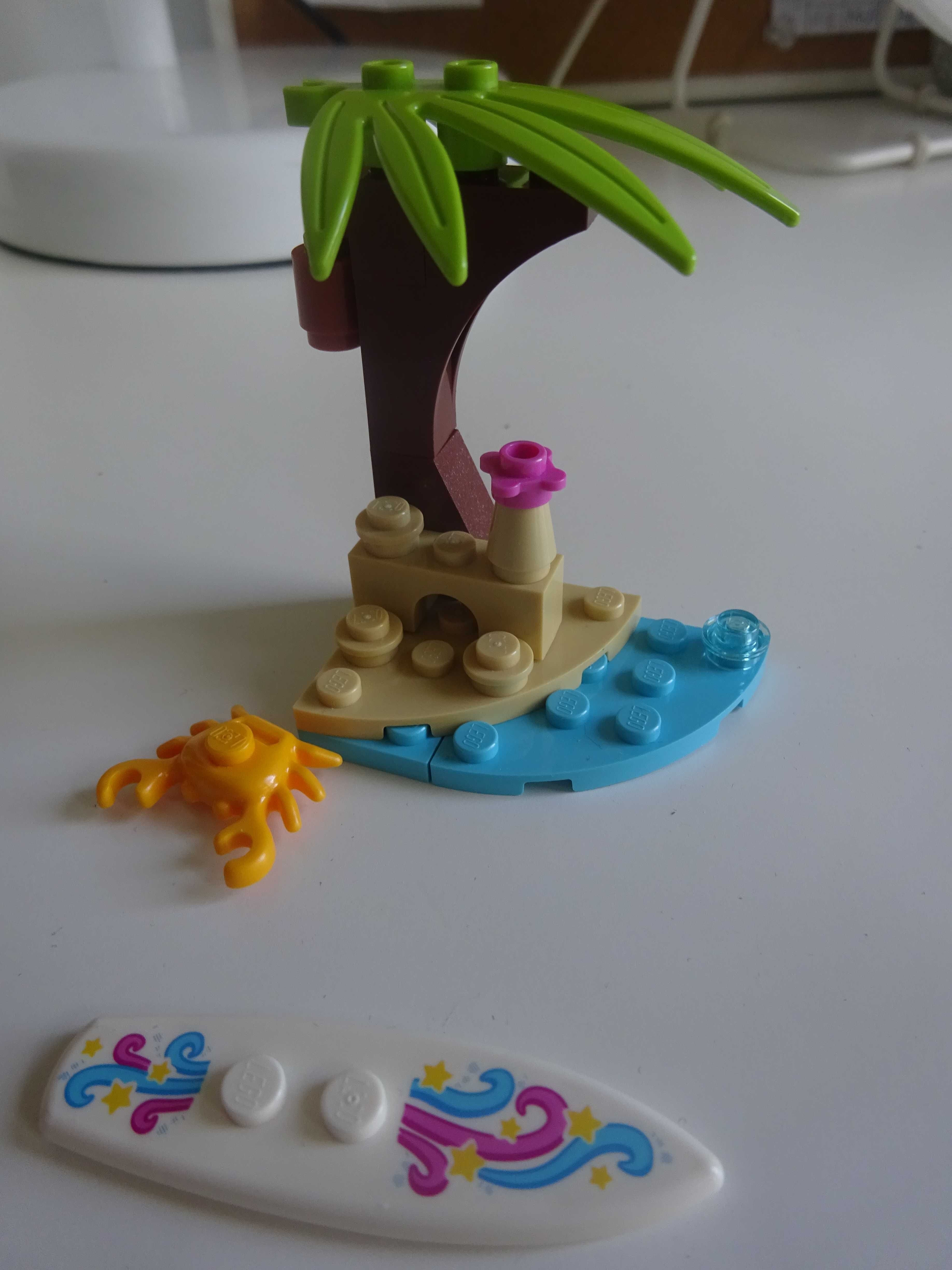 Lego Friends magazyn 7/2016 + klocki zestaw plażowy