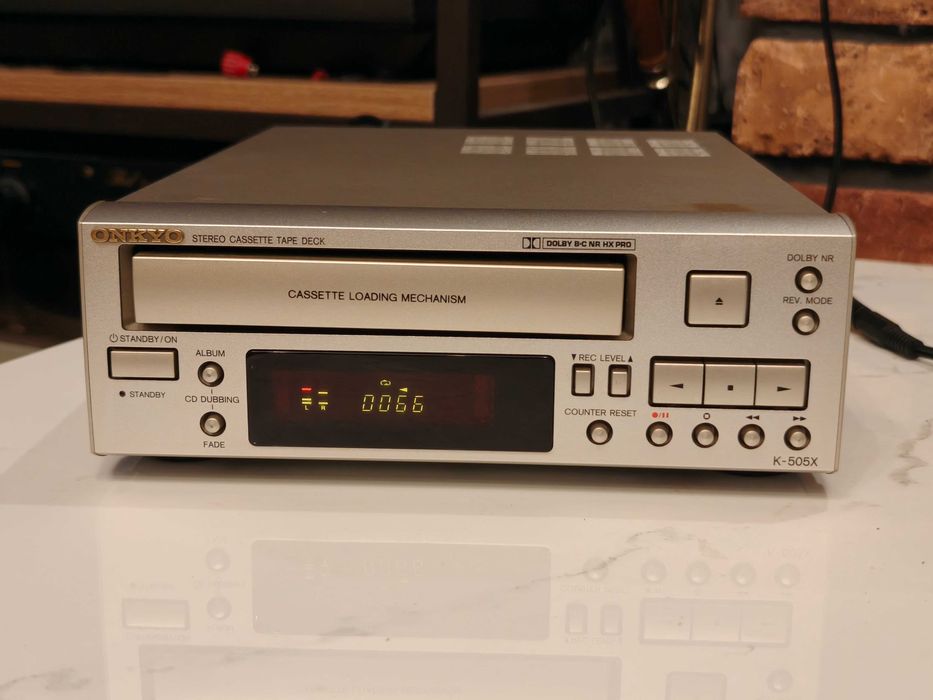 ONKYO K-505X ! Rzadki DECK mini ! OKAZJA ! MAgnetofon kasetowy