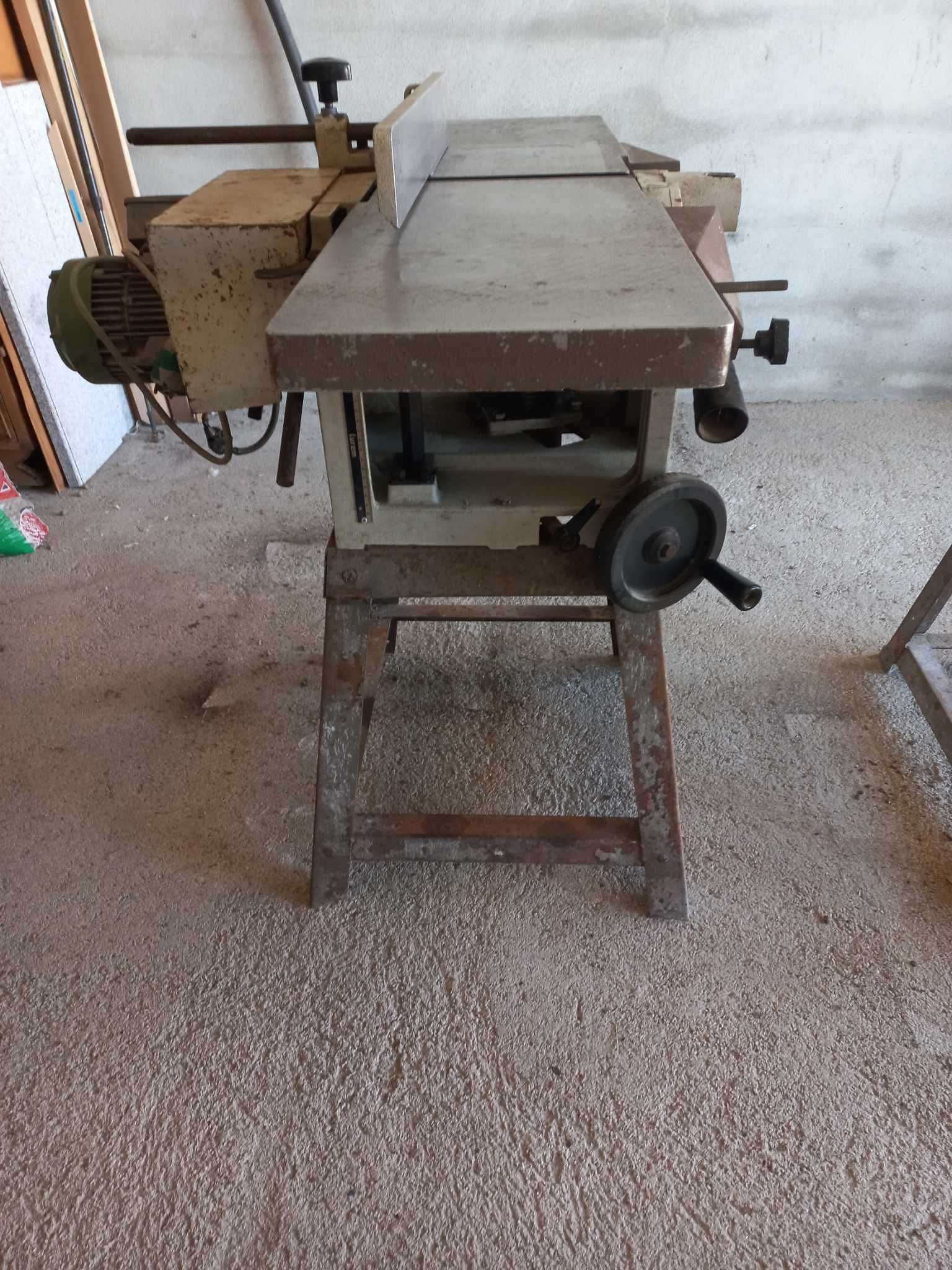 Maquinas carpintaria (plaina e tupia de mesa)