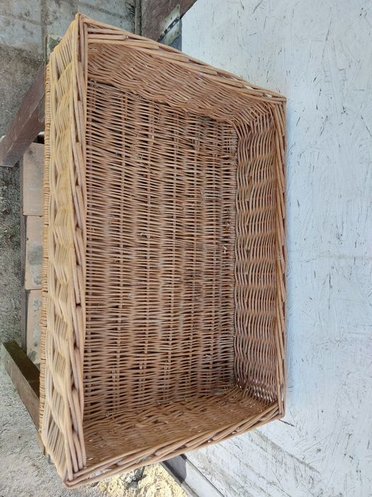 Kosz wiklinowy 60x40x15 cm