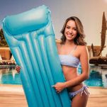 Nowy materac dmuchany do pływania 180cm XXL