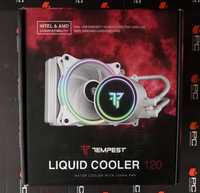 Water cooler / Liquid Cooler 120mm Kit Refrigeração Líquida/Branco/RGB