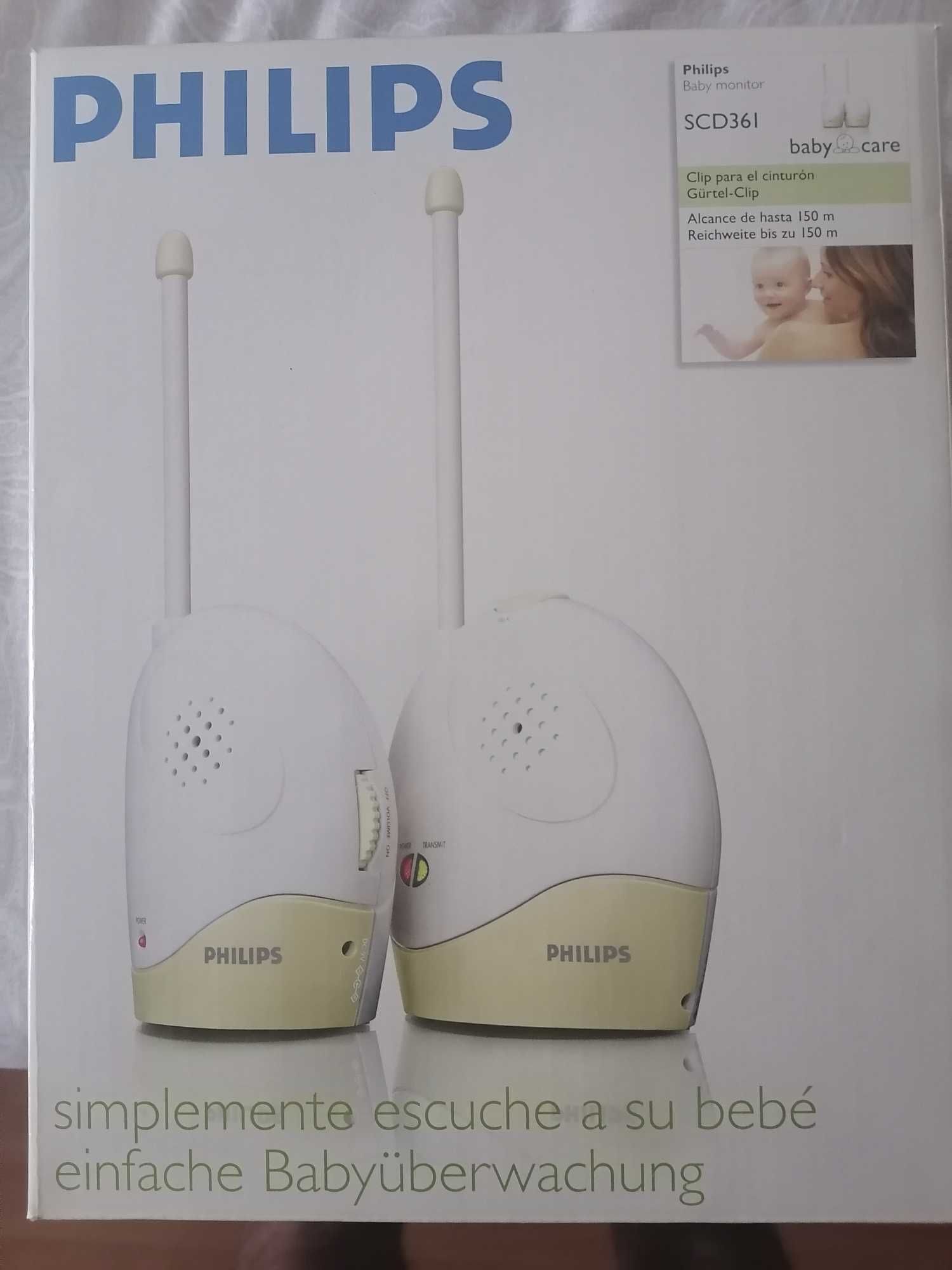 Intercomunicador Philips para bebé