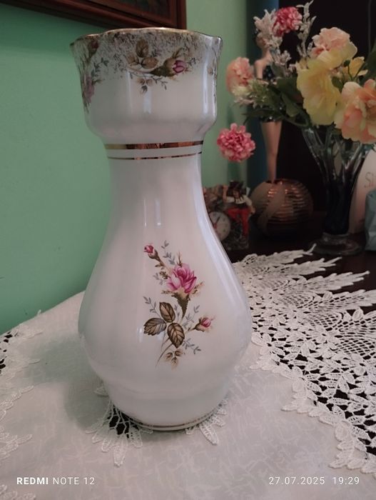 Piękny orginalny porcelanowy wazon, Chodziez,kupiony ponad 6 mies.temu