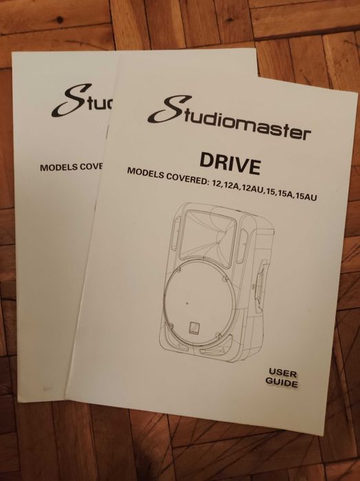 Kolumny aktywne Studiomaster DRIVE 15A