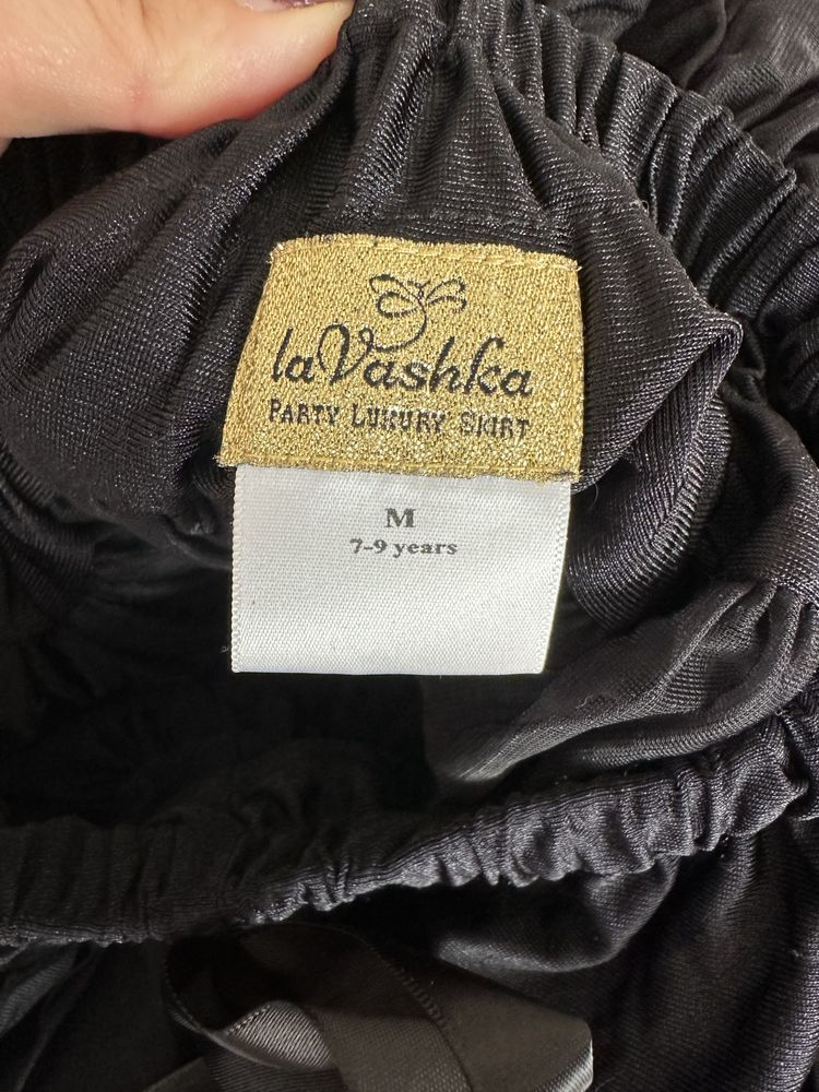 La Vashka pettiskirt spódniczka M 7-9 lat czarna