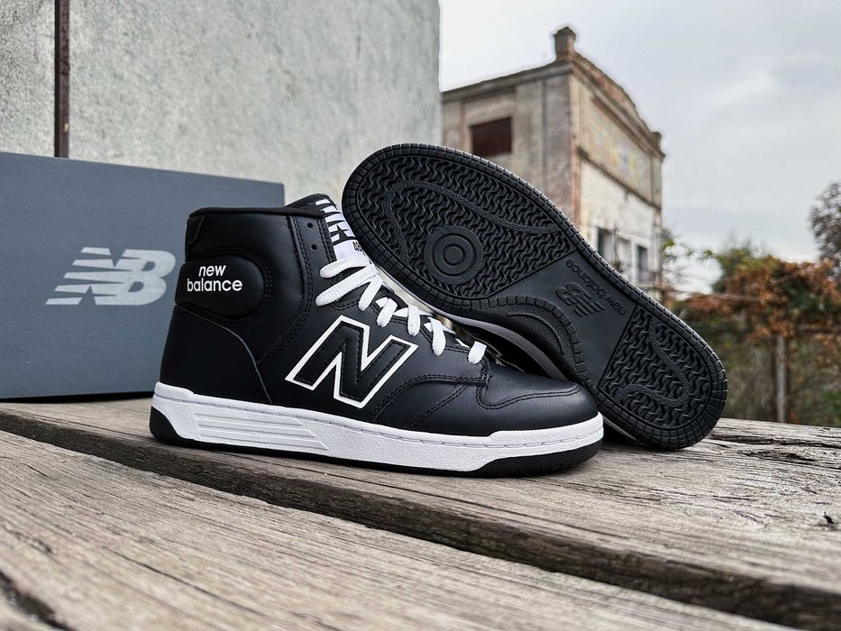 Мужские кожаные кроссовки New Balance 480 (2 цвета) BB480COA Оригинал