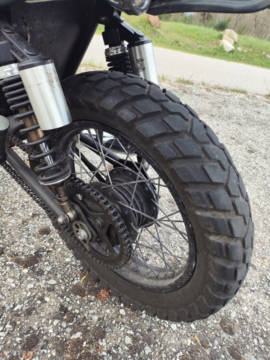 Yamaha SR 125cc Scrambler