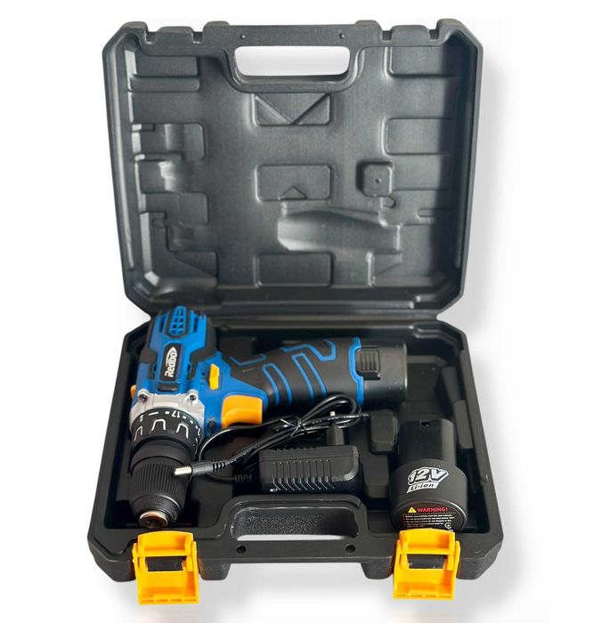 Акумуляторний шурупокрут Redbo RB-12ZUN 2 швидкості 2 АКБ Зарядка Кейс