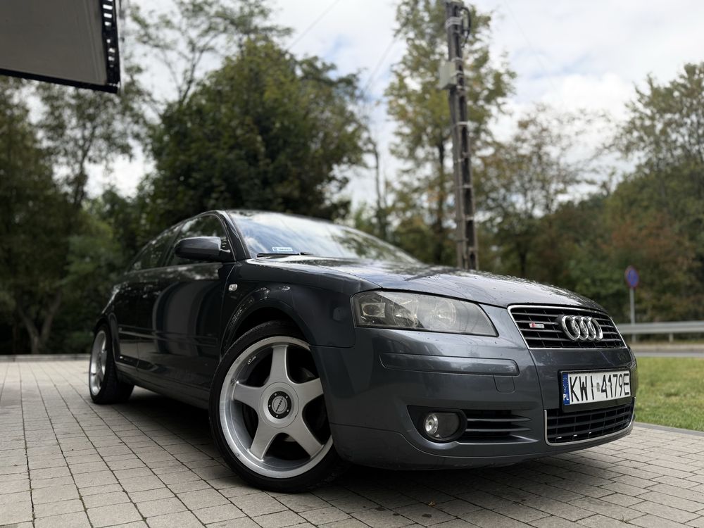Audi A3 8P 2.0 TD Mapa 180 KM | Pakiet 2x S-Line | Gwint|