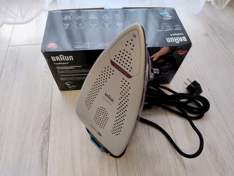 Żelazko Braun TexStyle 9 mało używane, sprawne, stan BDB