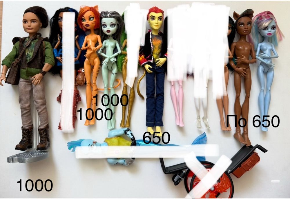 Продаж оригінальних ляльок монстер хай , monster high