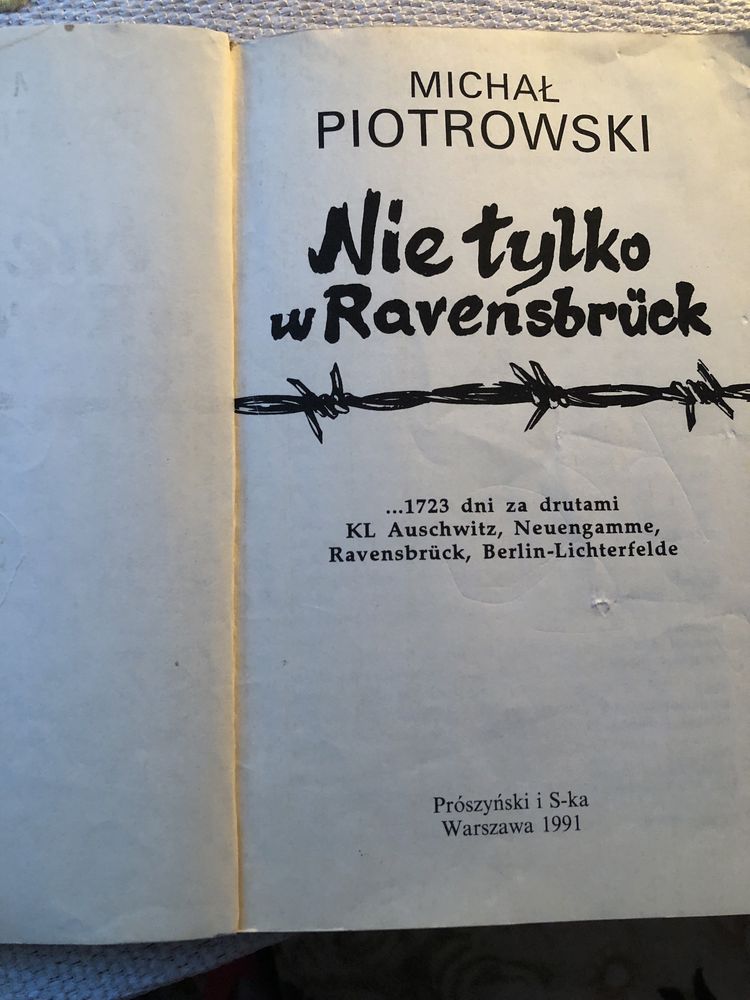 Stara książka Nie tylko w Ravensbruck z 1991 r