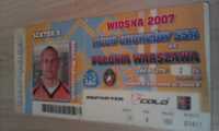 bilet Ruch Chorzów -Polonia Warszawa wiosna 2007