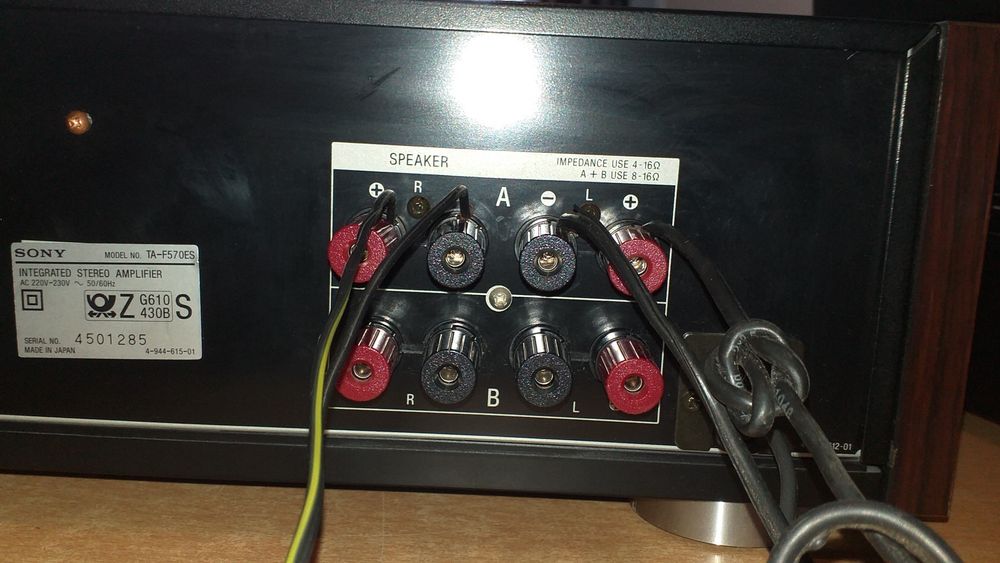 Wzmacniacz stereo SONY TA-F570ES