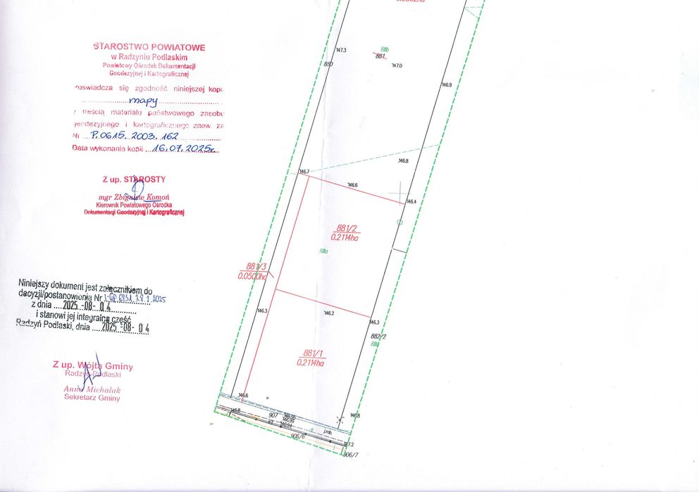 Działki budowlane- Biała, Radzyń Podlaski 0,21ha