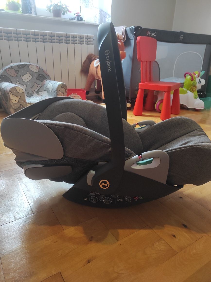 Nosidełko fotelik Cybex Cloud Z2 Plus Soho Grey