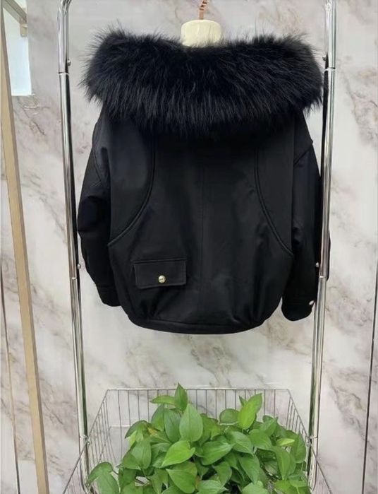 Парка з натуральним хутром