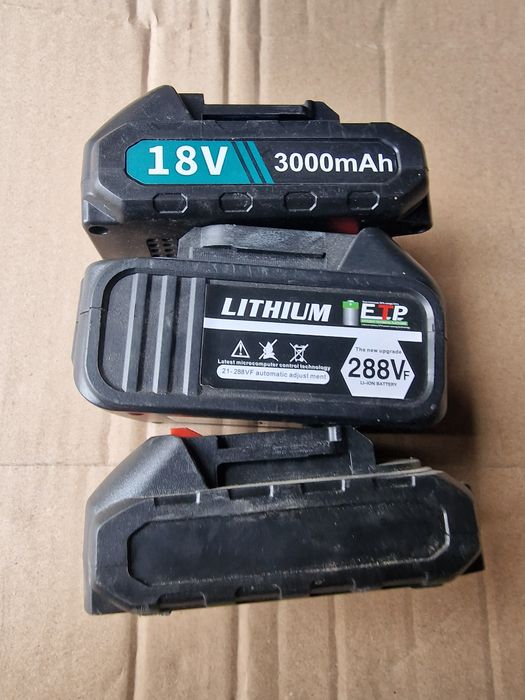 Akumulatory do Gałeziówek I chinskich narzedzi wsuwka makita jak nowe